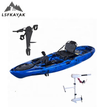 Alibaba top selling LSF Patent owned 10ft sit on pedal kayak for 1 person